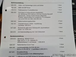 Trailertech Baustoff-Pritschenanhänger