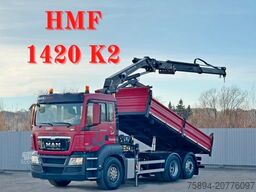 MAN TGS 26.360 Kipper 5,15m*HMF 1420 K2 + FUNK/6x2
