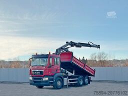 MAN TGS 26.360 Kipper 5,15m*HMF 1420 K2 + FUNK/6x2