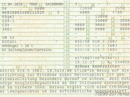 KÖGEL 3 Achs MEGA Staplerhalter Lift SAF TÜV02/26