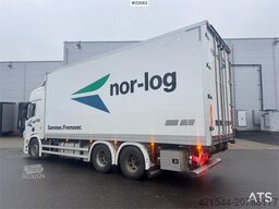 Scania R660 6x4 box truck with refrigeration/freezer unit