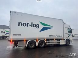 Scania R660 6x4 box truck with refrigeration/freezer unit