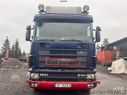 Scania R164 580 8x2 tridem hook truck