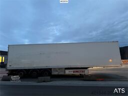 Limetec semi-trailer with full side opening.