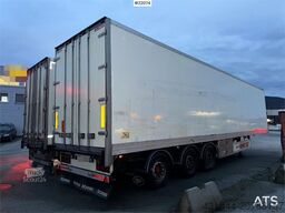 Limetec semi-trailer with full side opening.