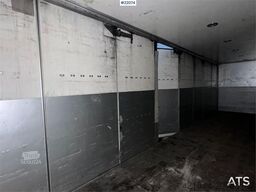 Limetec semi-trailer with full side opening.