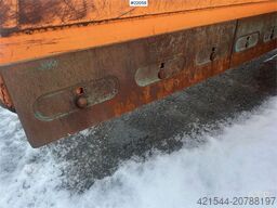 Schmidt folding wing snow plough