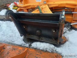 Schmidt folding wing snow plough