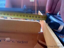 Schmidt folding wing snow plough