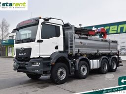 MAN TGS 35.430 8x4 Heckkran HMF1920 Kipper Navi