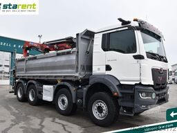 MAN TGS 35.430 8x4 Heckkran HMF1920 Kipper Navi