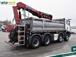 MAN TGS 35.430 8x4 Heckkran HMF1920 Kipper Navi