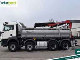 MAN TGS 35.430 8x4 Heckkran HMF1920 Kipper Navi