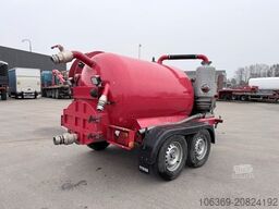  Tysse / Nomek  1500 L Edelstahl  Sauganhänger