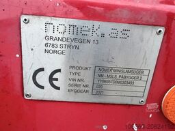  Tysse / Nomek  1500 L Edelstahl  Sauganhänger