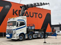 Volvo FH 16 650 8x4 HIAB 855E-7 / PLATFORM L=6454 mm