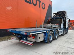 Volvo FH 16 650 8x4 HIAB 855E-7 / PLATFORM L=6454 mm