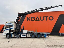 Volvo FH 16 650 8x4 HIAB 855E-7 / PLATFORM L=6454 mm