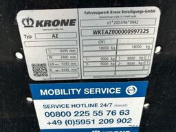 KRONE 2 Achswechselfahrgestell, Typ: AZW 18 eL3B9