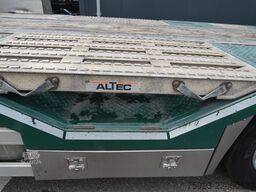 Mercedes-Benz Actros 2542 6x2 machine/car transport combi wit...