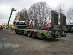 MAN 35.400 mit Zanner Plateau, Rampen, Winde
