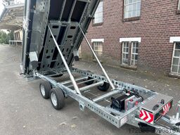 Brian James Trailer TIPPER 526-4020-35-2-12 | PENDELKLAPPE 400X200X30CM 3500KG RÜCKWÄRTSKIPPER | SCHWARZ