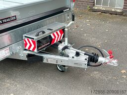 Brian James Trailer TIPPER 526-4020-35-2-12 | PENDELKLAPPE 400X200X30CM 3500KG RÜCKWÄRTSKIPPER | SCHWARZ