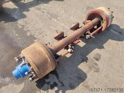 ROR TRAILER AXLE DOUBLE TIRES DRUM BRAKES