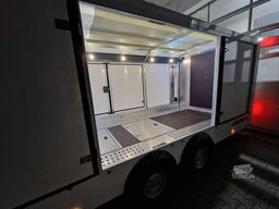 Brian James Trailers Race Transporter 5 weiß ab Lager verfügbar