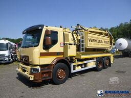 Renault D 26 Wide 6x2 vacuum tank 11 m3