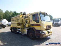 Renault D 26 Wide 6x2 vacuum tank 11 m3