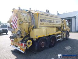 Renault D 26 Wide 6x2 vacuum tank 11 m3