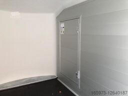 Cheval Liberté Debon C255 | 1,3t | Kofferanhänger - Aluminium + Seitentür Blau