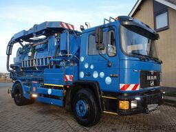 MAN 18-272 MANUAL POMP 6 CIL VACUUM TOILET TRUCK,19...