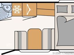 DETHLEFFS c-joy 420 QSH Dyn.-Pak.,Fahrradträger, ETS Plus