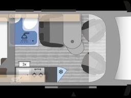 CLEVER Tour 540 - Full-Pack +Markise, Navi, Kamera, AHK