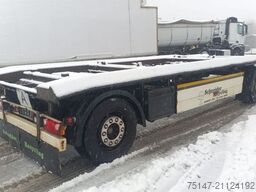 SCHMITZ CARGOBULL 2-Achs Anhänger 18 to Abroll-Container