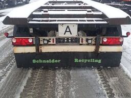SCHMITZ CARGOBULL 2-Achs Anhänger 18 to Abroll-Container