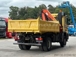 MERCEDES-BENZ Actros 1850 V8 MP2 4x4 BB Meiller-DSK, Palfinger