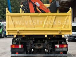 MERCEDES-BENZ Actros 1850 V8 MP2 4x4 BB Meiller-DSK, Palfinger