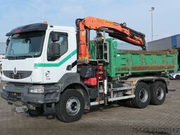 RENAULT KERAX 420 6x4, Bordmatik, Palfinger PK15500