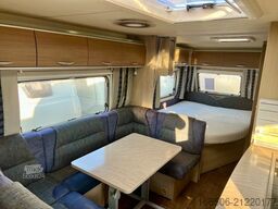 BÜRSTNER 550 TKM Etagen Vorzelt Mover Festbett Dusche