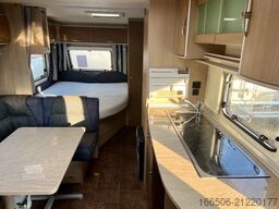 BÜRSTNER 550 TKM Etagen Vorzelt Mover Festbett Dusche