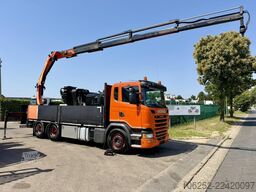 Scania G450 6x4 PRITSCHE + KRAN PALFINGER PK19.001 SLD...