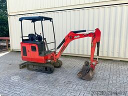 JCB 15C-1 / 2018 BJ / 3 x Löffel