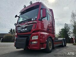 MAN TGX 26.480 6x2 Snow Plow Equipped Hooklift Truck –