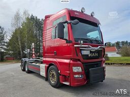 MAN TGX 26.480 6x2 Snow Plow Equipped Hooklift Truck –