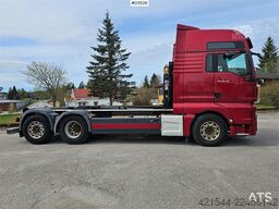 MAN TGX 26.480 6x2 Snow Plow Equipped Hooklift Truck –