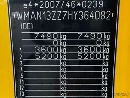 MAN TGL 8.220 L Schiebeplane+LBW/Klima/Luftgef.TÜV