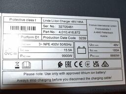 FRONIUS Linde Li-ION Charger 48V/185A